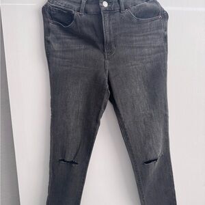 Express Cropped Skinny Jeans – Dark Gray Size: M (US 6 / 8 )